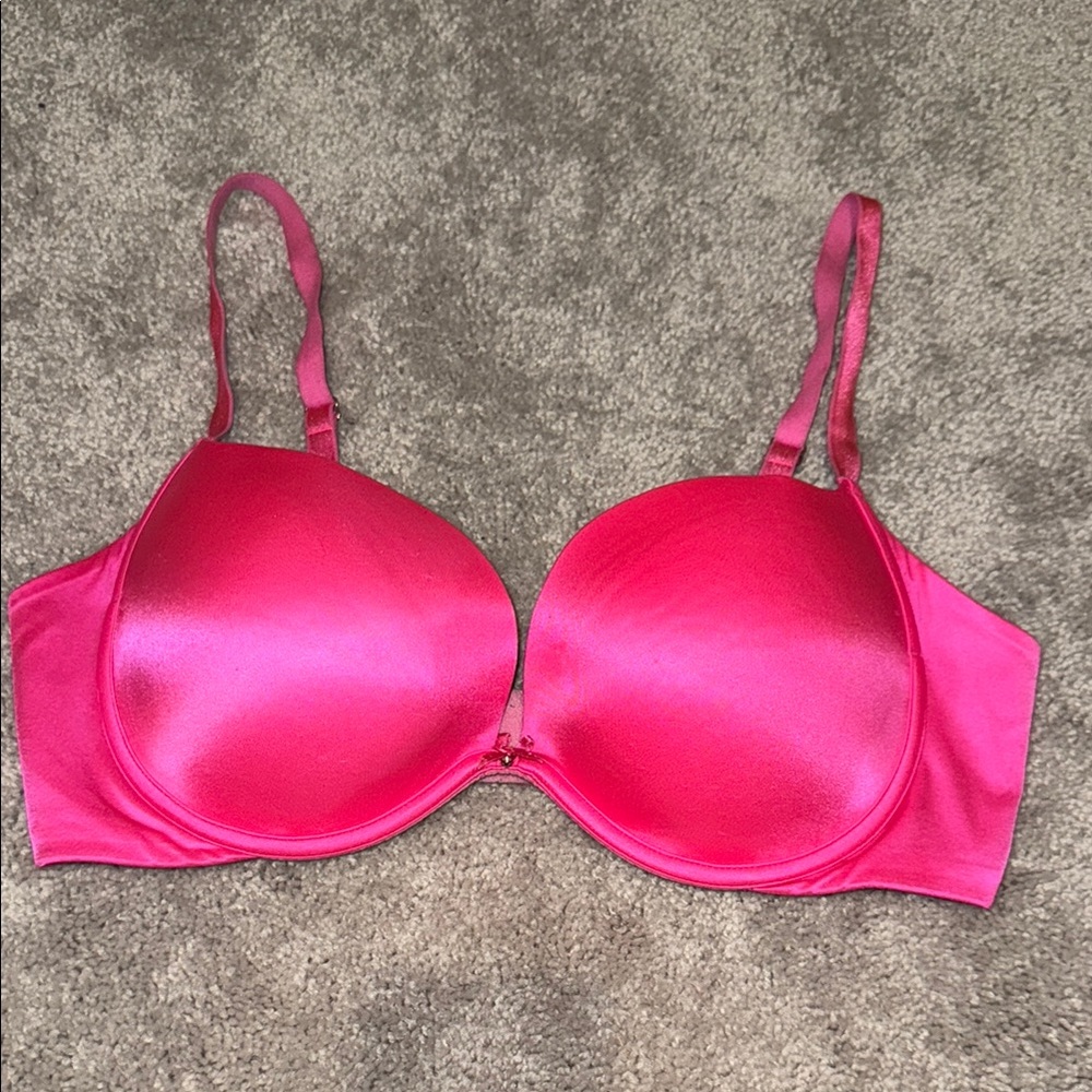 Victoria's Secret Pink Plunge Push-Up Smooth Bra 36C